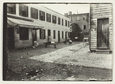 De hvides boliger i Negro Alley, Washington, D.C. af Lewis Wickes Hine