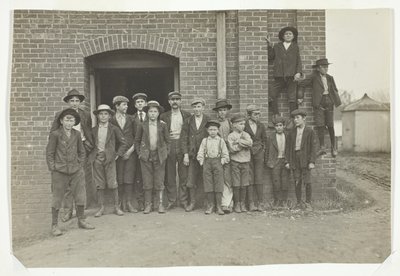 Middagstimen, King Mfg. Co, Augusta, Georgia af Lewis Wickes Hine