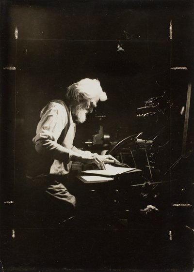 Printer og håndværker af Lewis Wickes Hine