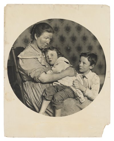 Madonna i en lejekaserne af Lewis Wickes Hine