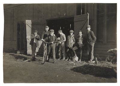 Flaskefabrik i Woodbury af Lewis Wickes Hine