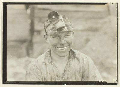 Young Miner, Pennsylvania af Lewis Wickes Hine