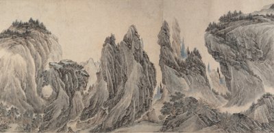 landskab efter dong yuan, jura N, MA yuan og X IA GUI, dato er defineret som, 1655. af Li Zai