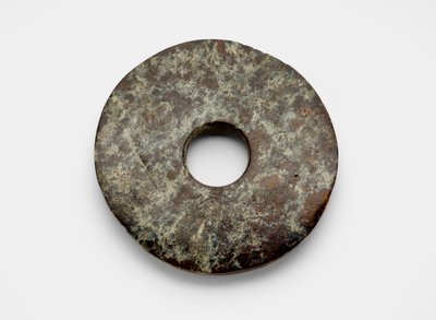 Disk, ca. 3300-2250 f.Kr af Liangzhu culture
