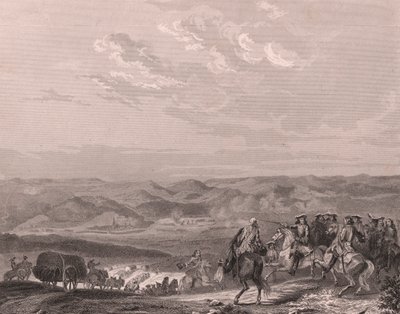 Slaget ved Freiburg, Tyskland, august 1644, trediveårskrig, stålgravering på kinapapir af Unbekannt Unbekannt