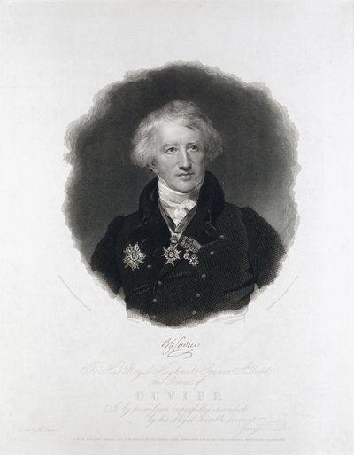 Georges Cuvier, fransk anatomist af Unbekannt Unbekannt
