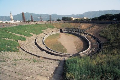 Italien, Campania-regionen, Pompei, amfiteater (foto) af Unbekannt Unbekannt