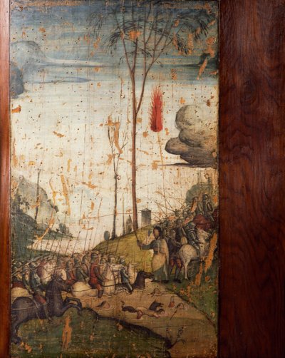 Italien, Milano, St Mary den Nådige Kirke, Gamle Sakristi, Krydser Det Røde Hav, malet bord af Unbekannt Unbekannt