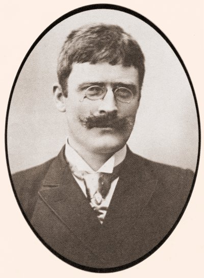 Knut Hamsun (litho) af Unbekannt Unbekannt