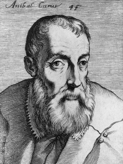 Portræt af Annibale Caro (1507-1566), italiensk digter, dramatiker og oversætter, gravering af Unbekannt Unbekannt