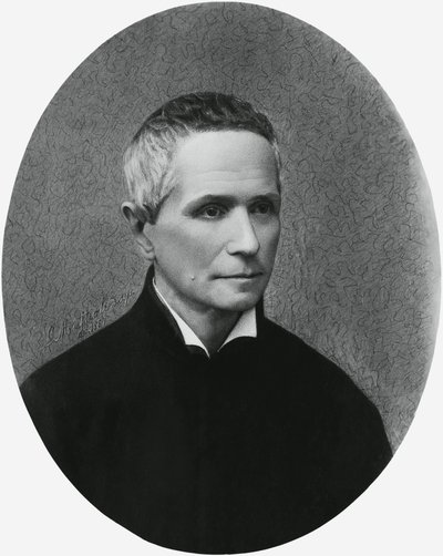 Portræt af Giulio Isdegerde Cecchi, kendt som far Filippo Cecchi (1822-1887), italiensk fysiker, meteorolog og opfinder, stik. af Unbekannt Unbekannt