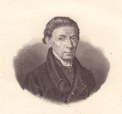 Portræt af den italienske matematiker og astronom Barnaba Oriani (1752-1832), kobberstik fra tegning af Demarchi af Unbekannt Unbekannt