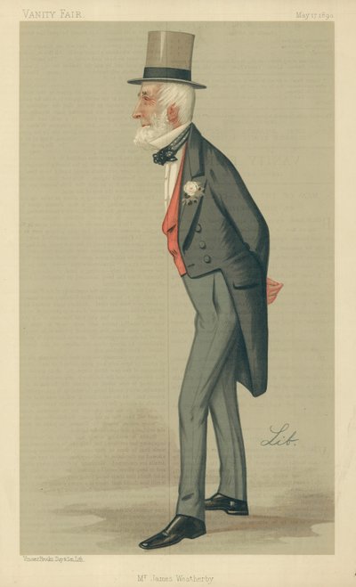 Mr James Weatherby af Liborio Prosperi