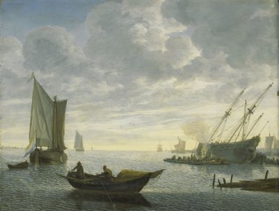 Tætning af et fartøj af Lieve Verschuier