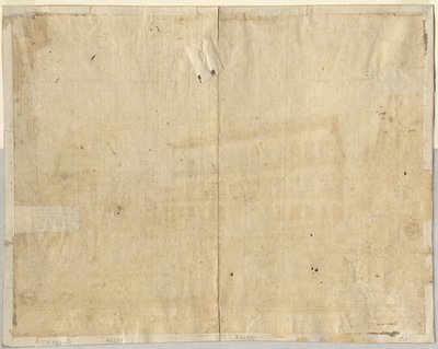 Cartouche verso, 1664. af Lievin Cruyl