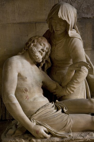 Pieta, detalje af Ligier Richier