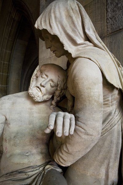 Pieta, detalje af Ligier Richier