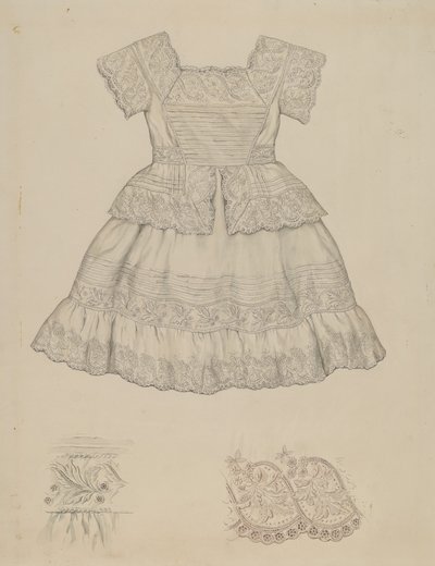 Barnekjole, 19351942. af Lillian Causey