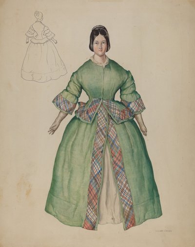 Dukke, c. 1939. af Lillian Causey