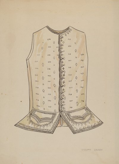 Mands Vest af Lillian Causey