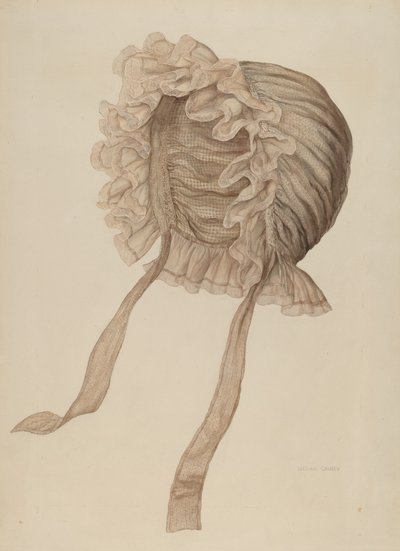 Nathætte, ca. 1940. af Lillian Causey