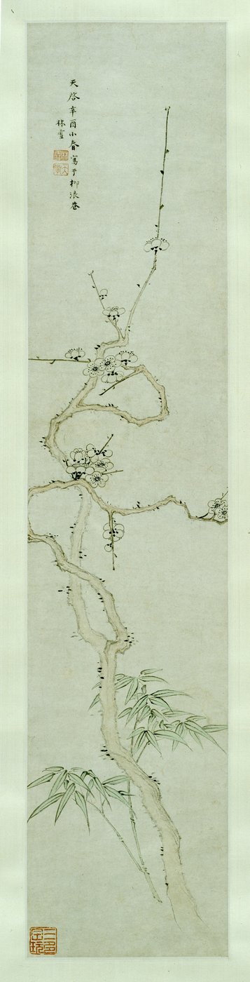 Prunus og bambus af Lin Xue