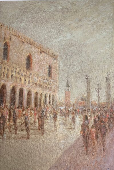 Doges Palace Venedig 2 af Lincoln Seligman