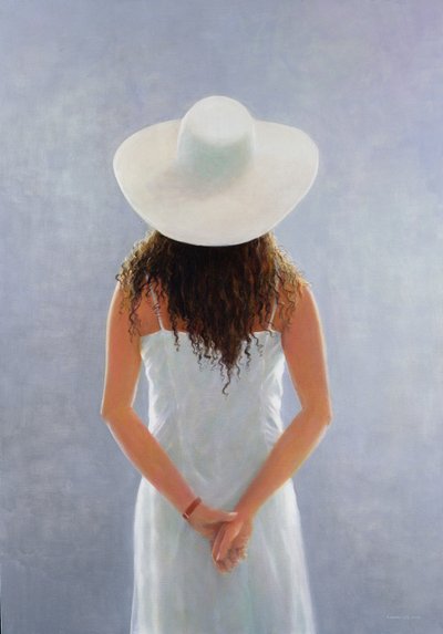 Ferieportræt, 2005 (akryl) af Lincoln Seligman