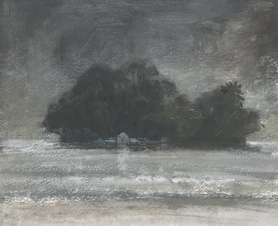 Taprobane, Sri Lanka (akryl på papir) af Lincoln Seligman
