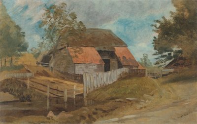 Gammel lade, ca. 1855. af Lionel Constable