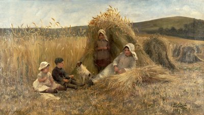 Unge mejetærskere af Lionel Percy Smythe