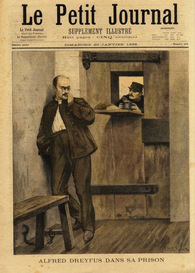 Le Petit Journal vedrørende Dreyfus-affæren, 1895. af Lionel Royer