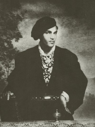 Adlyd mod Titian (s/h-billede) af Lionel Wendt