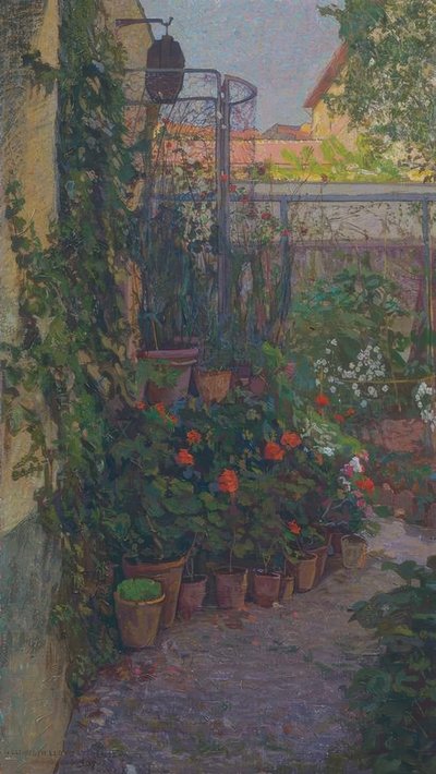 Triptykonet eller haven i blomst af Llewelyn Lloyd