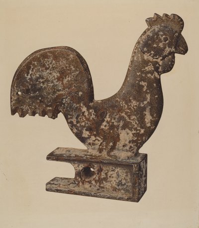 Modvægt Hane, 1938. af Lloyd Charles Lemcke