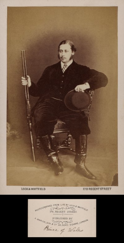 Albert, Prinsgemalen (s/h-billede) af Lock and Whitfield