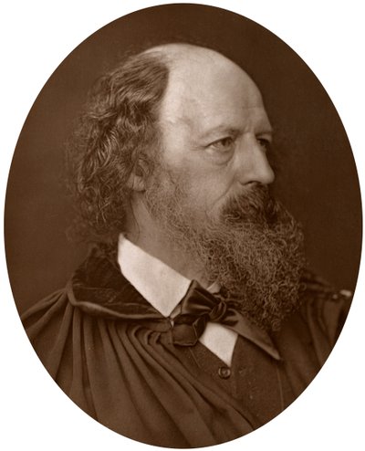 Alfred Tennyson, DCL, FRS, engelsk digterpristager, 1883. af Lock and Whitfield