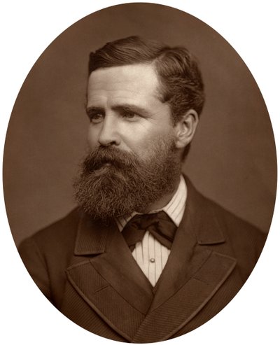 Kommandør Verney Lovett Cameron, opdagelsesrejsende, 1878. af Lock and Whitfield