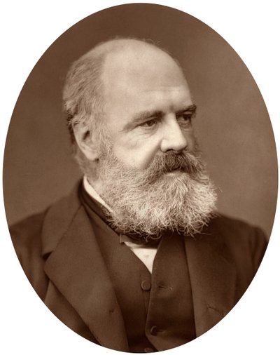 Edward Armitage, professor og underviser i maleri ved Royal Academy, 1878. af Lock and Whitfield