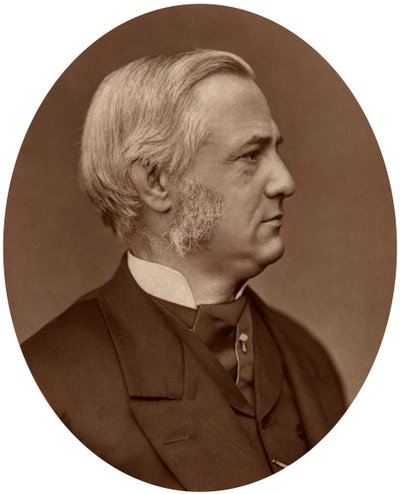 Frederick Max Muller, professor i sammenlignende filologi ved Oxford University, 1878. af Lock and Whitfield