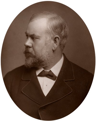 Henry Hugh Armstead, RA, britisk billedhugger og illustrator, 1883. af Lock and Whitfield