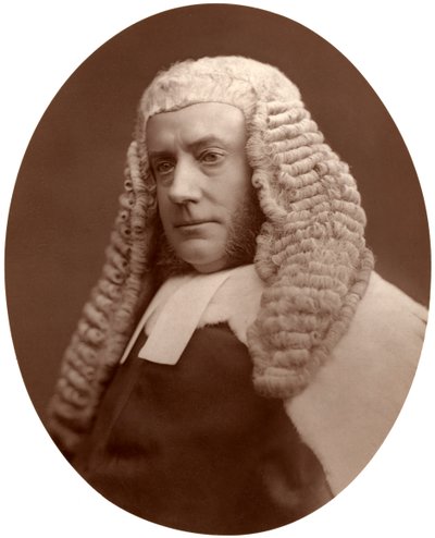 Ære John Walker Huddleston, Baron of the Exchequer, 1876. af Lock and Whitfield