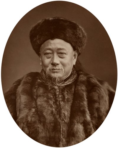 Kuo Sung-Tao, første kinesiske udsending til Storbritannien, 1880. af Lock and Whitfield