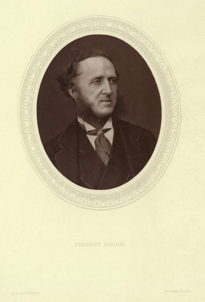 Portræt af Dudley Ryder, jarl af Harrowby af Lock and Whitfield