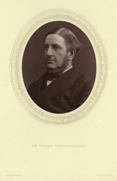Portræt af Sir William Vernon Harcourt af Lock and Whitfield