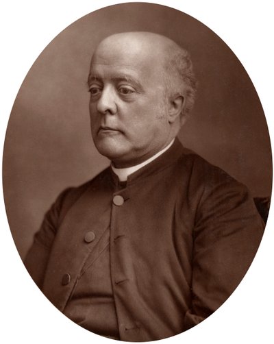 Rev Sir Frederick A Gore Ouseley, Bart, professor i musik ved University of Oxford, 1883. af Lock and Whitfield