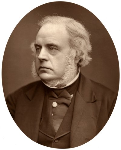 Højre Hon John Bright, MP for Birmingham, 1876. af Lock and Whitfield