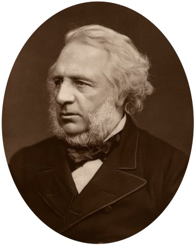 Sir Charles Reed, formand for London School Board, 1880. af Lock and Whitfield