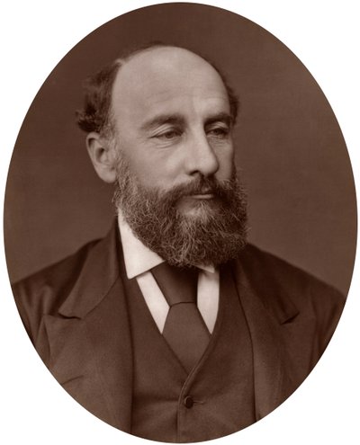Sir George Strong Nares, arktisk opdagelsesrejsende, 1878. af Lock and Whitfield