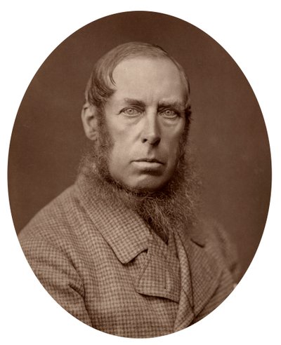 Sir Robert Porrett Collier, dommer for Judicial Committee of the Privy Council, 1880. af Lock and Whitfield